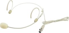 Omnitronic Omnitronic 13063311, Stage/performance microphone, Condenser, Wired, XLR-3, White, Metal