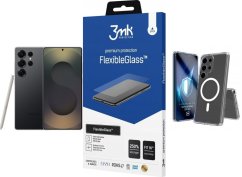 Samsung Samsung Galaxy S25 Ultra 12/ 1TB Czarny (SM-S938BZK) + FlexibleGlass + Etui Armor MagCase