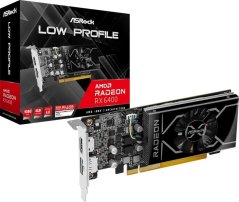 ASRock Radeon RX 6400 Low Profile 4GB GDDR6 (RX6400 LP 4G)