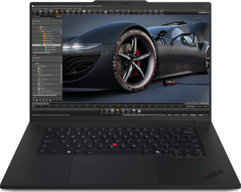 Lenovo LENOVO THINKPAD P1 G7, 16" WQXGA 500N 165HZ, U7 155H, 32GB, 1TB, RTX 1000 ADA 6GB, HAPTIC TOUCHPAD, W11 PRO, 3YPS+CO?, SWE