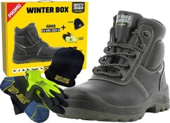 NoName tenisky Robocze S3 Zimowe 46 Czapka rukávice Skarpety Safety Jogger Aras 46 Box Safety 5401033066004