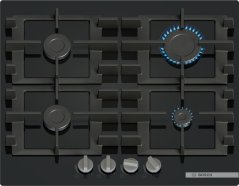 Bosch Bosch Serie 4 PNP6B6K40 płyta kuchenna Čierny Wbudowany 59 cm Gaz 4 stref(y)