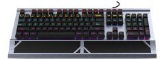HK Gaming INCA Gaming Tastatur IKG-444 Mechanisch, RGB, dt. Layout retail