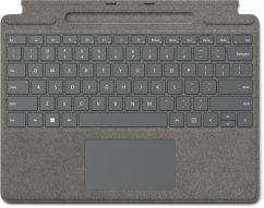 Microsoft Surface Pro Signature Keyboard Klawiatura z trackpadem przysPESzeniomierz Surface Slim Pen 2 podstawka i Nabíjačka QWERTY międzynarodowy angielski prokovyna
