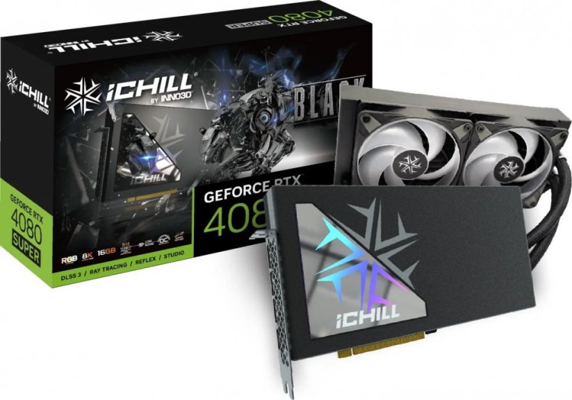 Inno3D GeForce RTX 4080 SUPER iCHILL Black 16GB GDDR6X (C408SB-166XX-18700006)