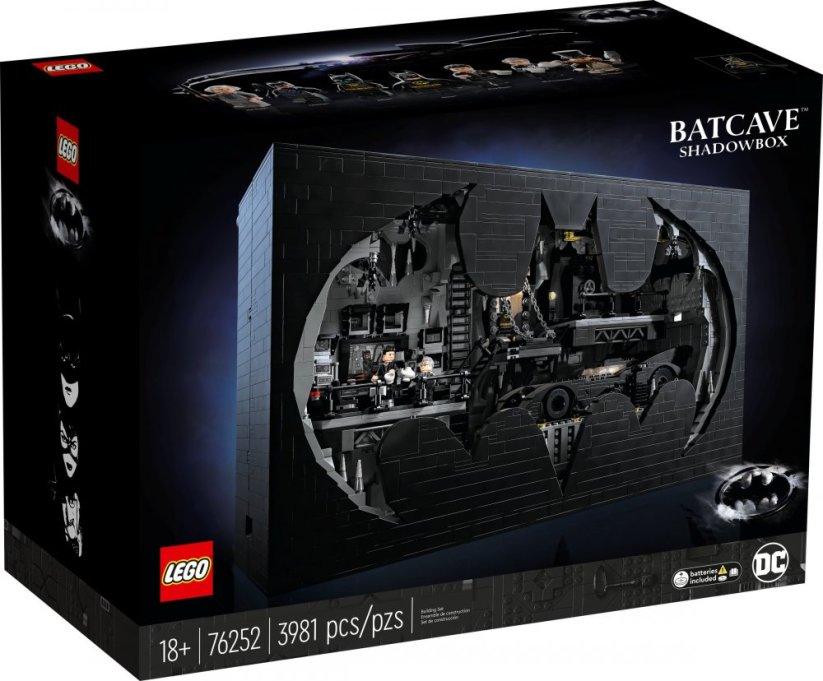 LEGO DC Jaskinia Batmana™ w ramce (76252)