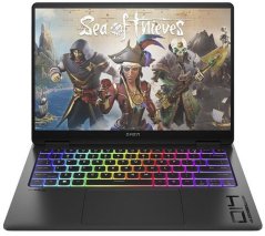 HP OMEN by Transcend Notebook 14-fb0017ny - Ultra 9-185H, 32GB, 1TB SSD, 14" 2.8K (2880x1800) OLED 400-nit 48-120Hz, GeForce RTX 4060 8GB, 1080p IR cam, US RGB backlit keyboard, Shadow Black, 1080p IR TNR, Win 11 Home, 1 years