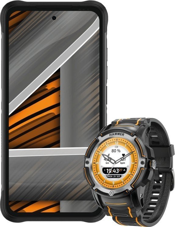 myPhone Hammer Blade 4 6/128GB Čierny + Hammer Watch Plus