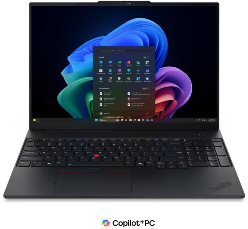 Lenovo ThinkPad E16 Gen 4 16" Ultra 5 325U, 16GB, 512GB, Win 11 Pro - Notebook, Black | 16-inch/ IPS/ 2560 x 1600 | Intel Core Ultra 5 325U | 16 GB | 512 GB | Intel Graphics | Windows 11 Pro (21YC000BMX)