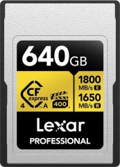 Lexar Professional Gold CFexpress 640 GB  (LCAGOLD640G-RNENG)