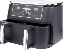 Ninja Ninja Foodi MAX dviejų zonų gruzdintuvė AF400EU, 9,5 l, Juoda