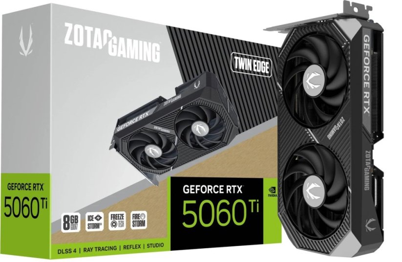 Zotac ZOTAC GAMING GeForce RTX 5060 Ti Twin Edge, 8192 MB GDDR7