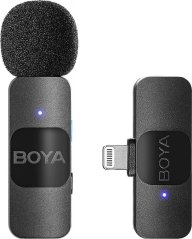 Boya Boya BY-V1 V2.0 Ultra compact 2.4GHz wireless mic for lightning devices -1TX+1RX