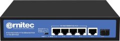 Ernitec Unmanaged , 4 x 10/1000Mbps