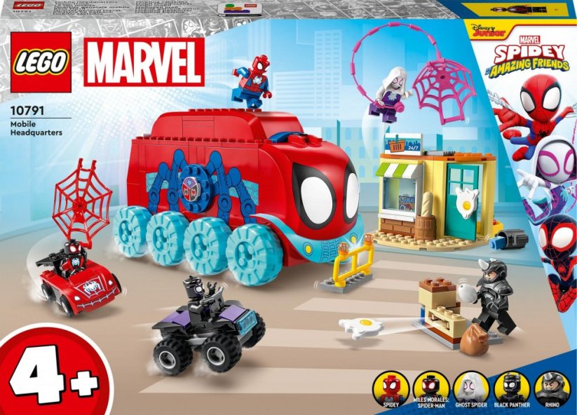 LEGO Marvel Spider-Man Mobilna kwatera drużyny Spider-Mana (10791)