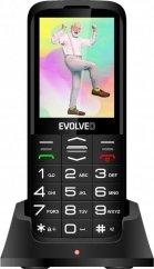 Evolveo EVOLVEO EasyPhone XO, mobilní telefon pro seniory s nabíjecím stojánkem, černá
