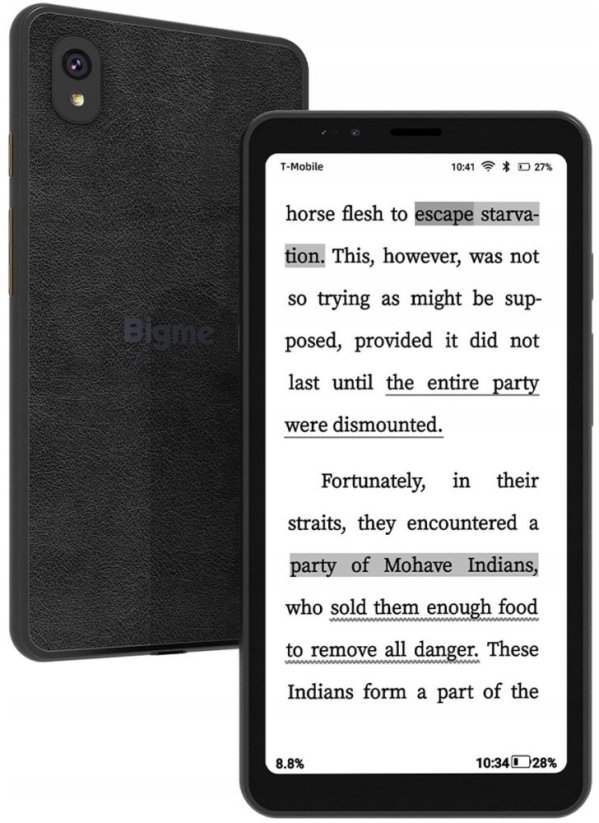 Bigme Hibreak Pro 5G 8/256GB Czarny  (6973555480686)