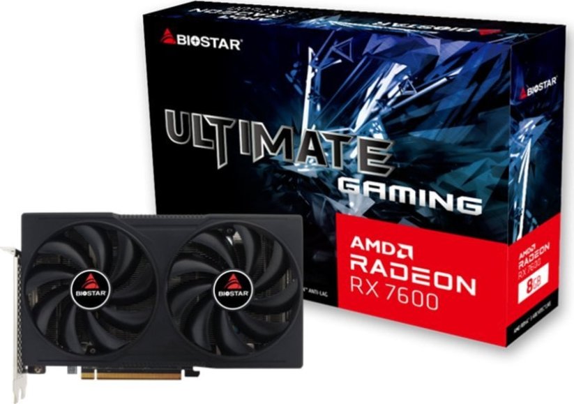Biostar Radeon RX 7600 8GB GDDR6 (VA7606RM81)