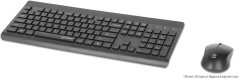 Manhattan MANHATTAN Funk-Tastatur-Maus-Set MWK7350 schwarz