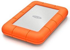 LaCie Rugged Mini 4TB Srebrno-Oranžový (LAC9000633)