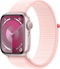 Apple Watch 9 41mm GPS Pink Alu Sport Loop ružový MR953