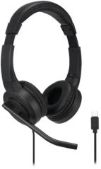 Kensington Kensington H1000 Wired Headset USB-C, Black