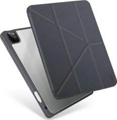 Uniq UNIQ etui Moven iPad Pro 12,9" (2021) Antimicrobial Sivý/charcoal grey