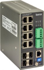 Barox Barox RY-804GBTME łącza sieciowe Zarządzany L2/L3 Gigabit Ethernet (10/100/1000) Čierny