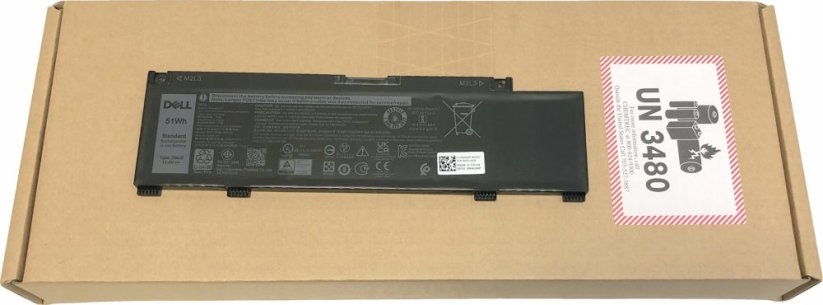 Dell Battery, 51WHR, 3 Cell,