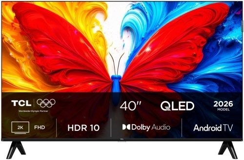 TCL S5L 40" FHD QLED Čierny - televízor40S5L (5901292530372)