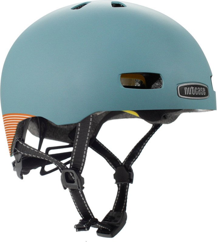 MET Nutcase Street Blue Steel Mips cycling helmet, S