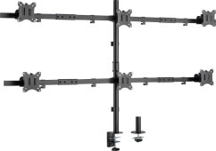 Sony InLine® Tischhalterung, für 6x LCD-/LED-Display bis 81cm (32"), max. 7kg