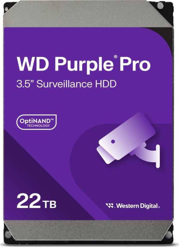 WD Purple Pro 22TB 3.5'' SATA III (6 Gb/s)  (WD221PURP)