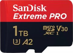 SanDisk Extreme PRO MicroSDXC 1 TB Class 10 UHS-I/U3 A2 V30 (SDSQXCD-1T00-GN6MA)