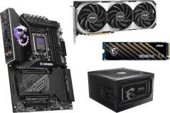 MSI GeForce RTX 4070 Ventus 3X E1 OC + Z890 CARBON WIFI  + MAG A850GL  zdroj + ZDARMA Spatium M450