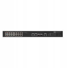 BCS BCS-L-SP1602G-2SFP-M(2) BCS Switch zarządzalny 16x PoE, 2x RJ45, 2x SFP Gigabit