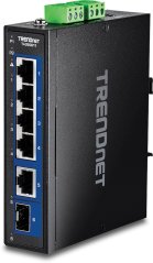 TRENDnet TRENDnet 6-Port Industr. 2.5G DIN-Rail Switch with 10G Ports