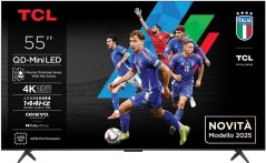 TCL TCL Q6C 55Q6C televízor139,7 cm (55") 4K Ultra HD Smart TV Wi-Fi Metaliczny