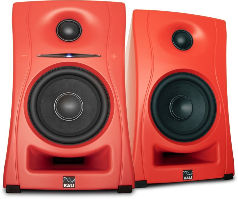 Audio-Technica KALI AUDIO LP-UNF-R - Para monitorów odsłuchowych z Bluetooth. Reproduktori multimedialne, Červené.