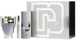 Paco Rabanne Invictus Deodorant Spray For Men 150 ml + Invictus Eau De Toilette For Men 100 ml + Invictus Eau De Toilette For Men 10 ml