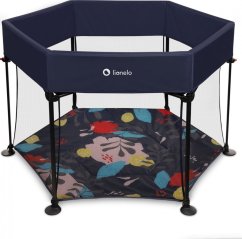 Lionelo ROEL detská ohrádka Taška matrac - BLUE NAVY