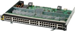 HPE HPE Aruba 6400 48-port HPE Smart Rate 1/2.5/5GbE Class 6 PoE and 4-port SFP56 v2 Module - Switch - L3 - 48 x 1/2.5G/5G (PoE) + 4 x 50 Gigabit Ethernet SFP56 - an Rack montierbar - PoE - fur P/N: R0X27C, R0X38C, R0X39C, R0X40C, R0X41C, R0X42C, R0X43C