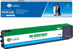 G&G G&G kompatybilny ink / Toner z F6T81AE, cyan, 7000s, NH-R00973XLC, Pre HP PageWide Pro 452, Pro 477