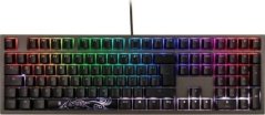 Ducky Shine 7 PBT Gaming Keyboard, MX-Blue, RGB LED - gunmetal
