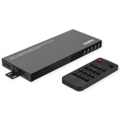Value VALUE Matryca HDMI, 4x2, 4K30Hz, QUAD Multi-Viewer, płynne przełączanie
