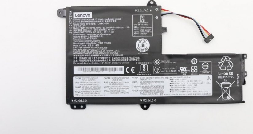 Lenovo Battery 3 Cell 11.25V 52.5Wh