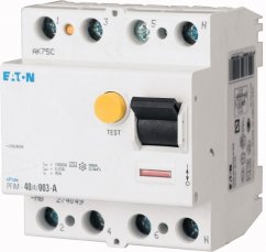 Eaton Prúdový chránič 4P 80A 0,3A typ AC PFIM-8003-MW (235420)