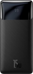Baseus Bipow Digital Display 15W 10000mAh Czarny