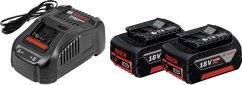 Bosch Nabíjačka gal 1880 CV + 2 x akumulátor do narzędzi GBA 18V 5Ah (1600A00B8J)