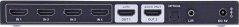 StarTech InLine HDMI Switch – 4 Slot – HDMI 2.1 – 8K@60Hz – 4K@120Hz – eARC SPDIF Jack IR Remote Control